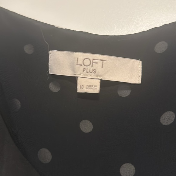 Loft Plus Polka Dot Tank - Picture 3 of 5